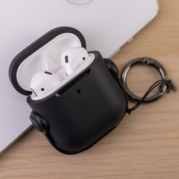 Headset tok AirPods 1/2 - fekete