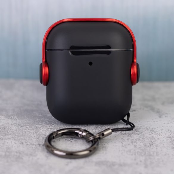 Headset tok AirPods 1/2 - piros