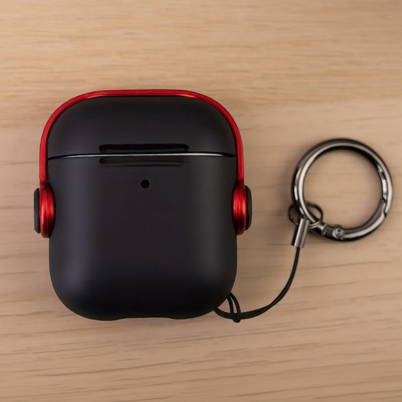 Headset tok AirPods 1/2 - piros