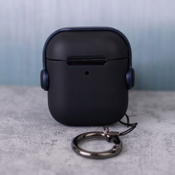 Headset tok AirPods 1/2 - tengerészkék