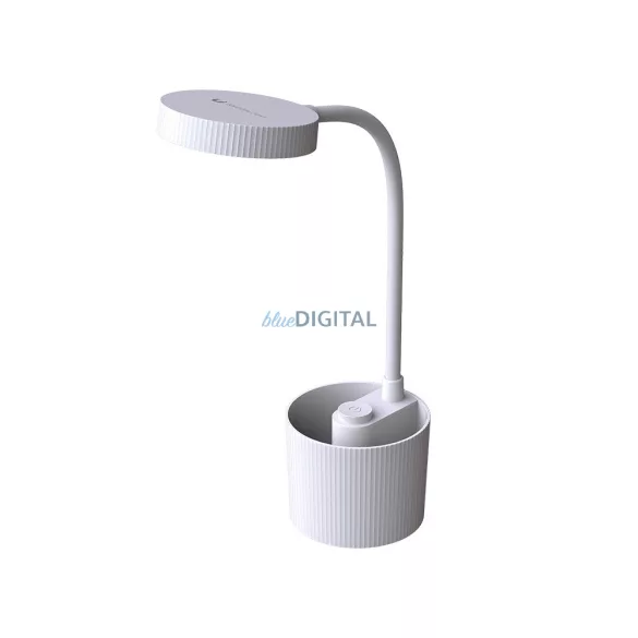 Íróasztali lámpa LED 5W tárolórekesszel PURE FLB-20 AGNES fehér Forever Light