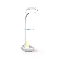   Íróasztali lámpa LED 4,5W világító nyuszifigurával PURE FLB-30 ASTRID fehér Forever Light