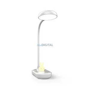 Íróasztali lámpa LED 4,5W világító nyuszifigurával PURE FLB-30 ASTRID fehér Forever Light