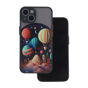 Ultra Trendy tok Samsung Galaxy A05s - fekete "Travel" mintás