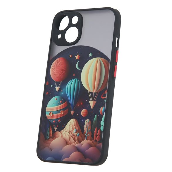 Ultra Trendy tok Samsung Galaxy A05s - fekete "Travel" mintás