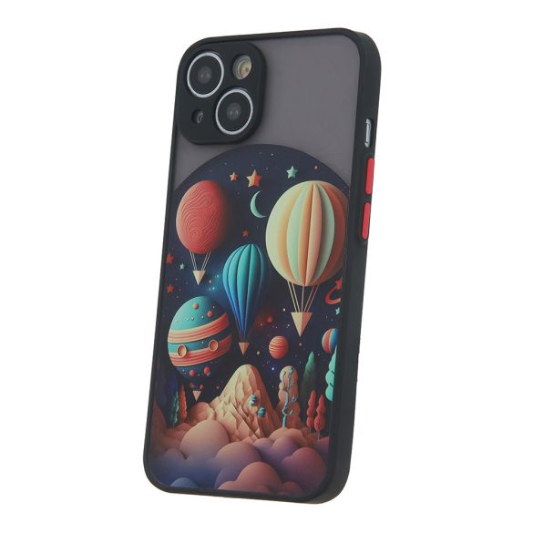Ultra Trendy tok Samsung Galaxy A05s - fekete "Travel" mintás