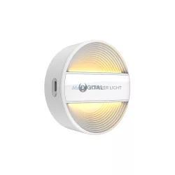   Éjszakai lámpa kör alakú LED PURE FLC-20 ALMA PIR fehér 500mAh Forever Light
