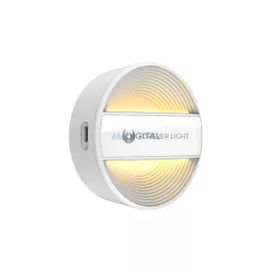 Éjszakai lámpa kör alakú LED PURE FLC-20 ALMA PIR fehér 500mAh Forever Light
