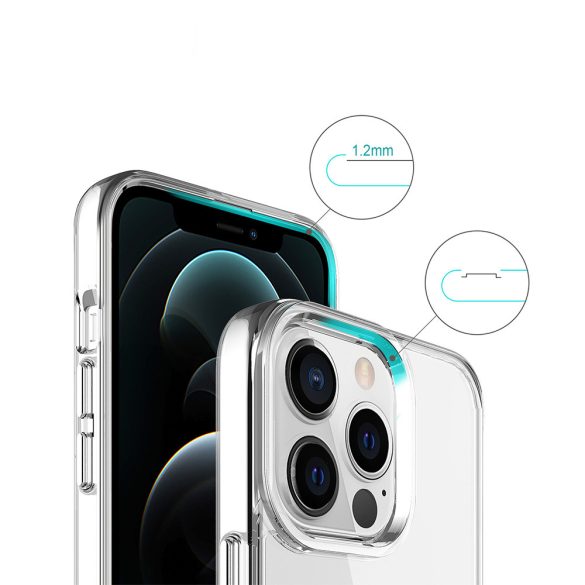 Hybrid Crystal tok iPhone X/XS - átlátszó