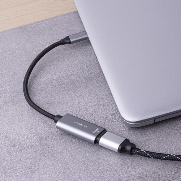 Maxlife MXHC-01 HDMI - USB-C adapter 4K 60HZ - fekete