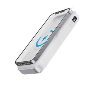 Forever MATB-300 3 az 1-ben vezeték nélküli powerbank 10000mAh - fehér