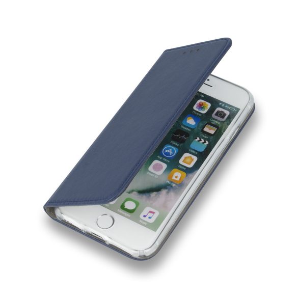 Smart Magnetic könyvtok iPhone 16 Plus - tengerészkék