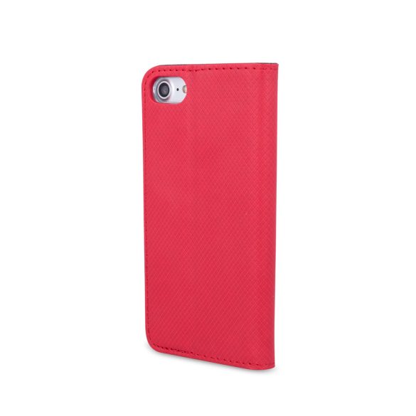 Smart Magnet könyvtok iPhone 16 - piros