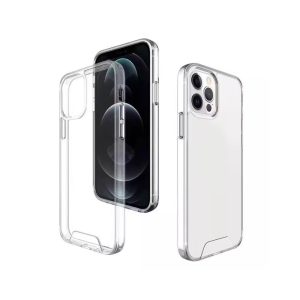 Hybrid Crystal tok iPhone 16 Plus - átlátszó