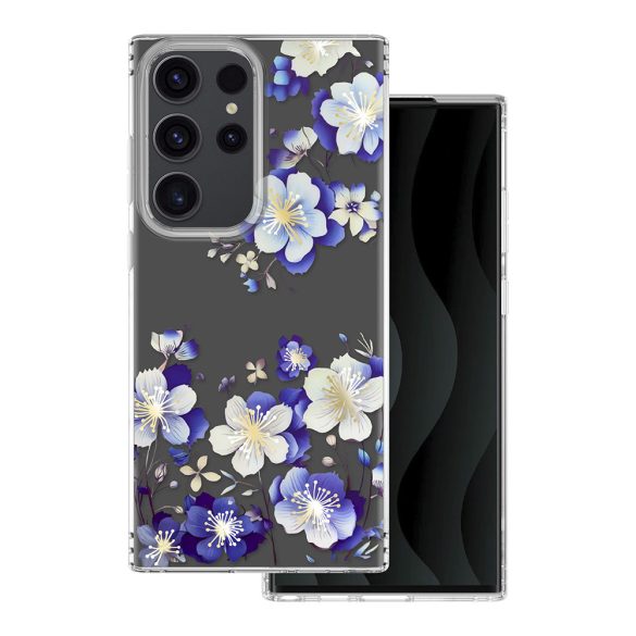 IMD print tok Samsung Galaxy S23 Ultra - "floral" mintás