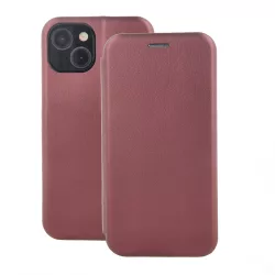 Smart Diva könyvtok Xiaomi Redmi 13 4G/5G - bordó