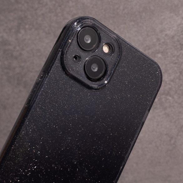 Shine tok iPhone 16 Plus - füstszürke csillogós