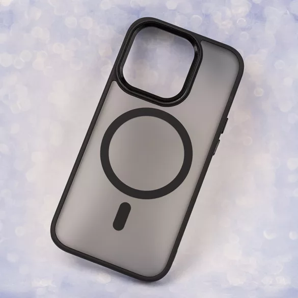 Frozen MagSafe-kompatibilis tok iPhone 16 Pro Max - fekete