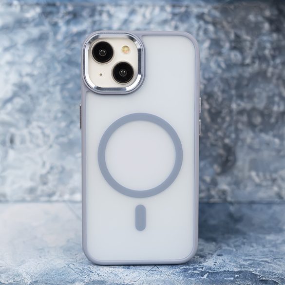 Frozen MagSafe-kompatibilis tok iPhone 16 Plus - világoskék