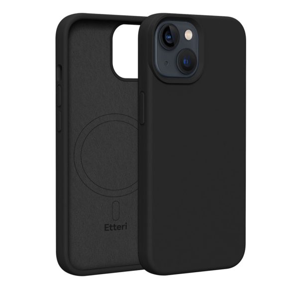 Etteri Silicone MagSafe-kompatibilis tok iPhone 14 - fekete