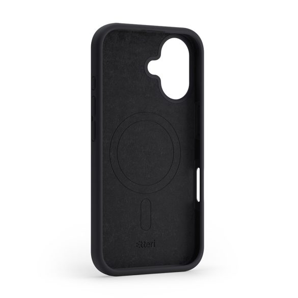 Etteri Silicone MagSafe-kompatibilis tok iPhone 16 - fekete
