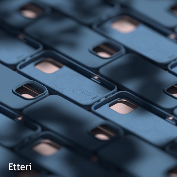 Etteri Silicone MagSafe-kompatibilis tok iPhone 16 Pro - sötétkék