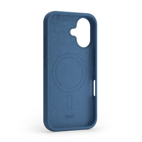 Etteri Silicone MagSafe-kompatibilis tok iPhone 16 Plus - sötétkék