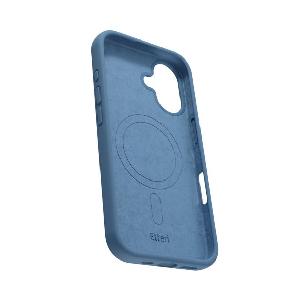 Etteri Silicone MagSafe-kompatibilis tok iPhone 16 Plus - sötétkék