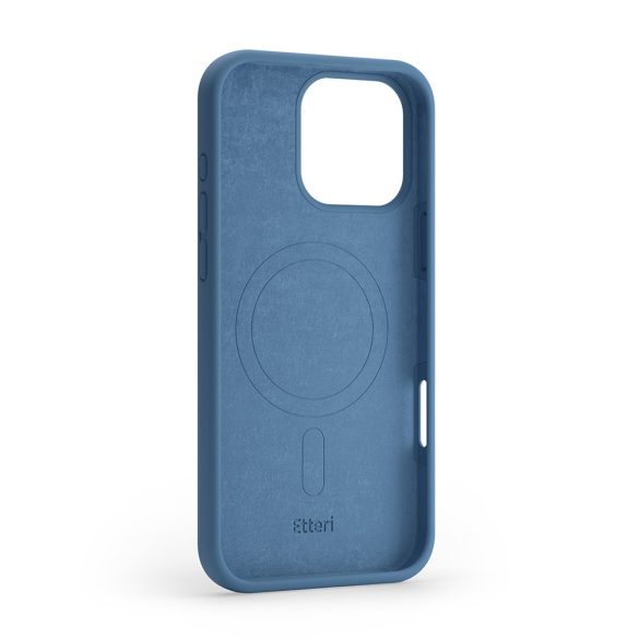 Etteri Silicone MagSafe-kompatibilis tok iPhone 16 Pro Max - sötétkék