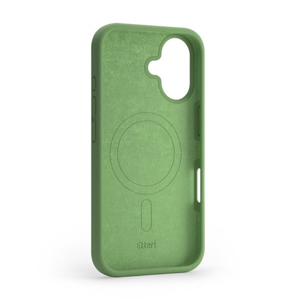 Etteri Silicone MagSafe-kompatibilis tok iPhone 16 Plus - világoszöld