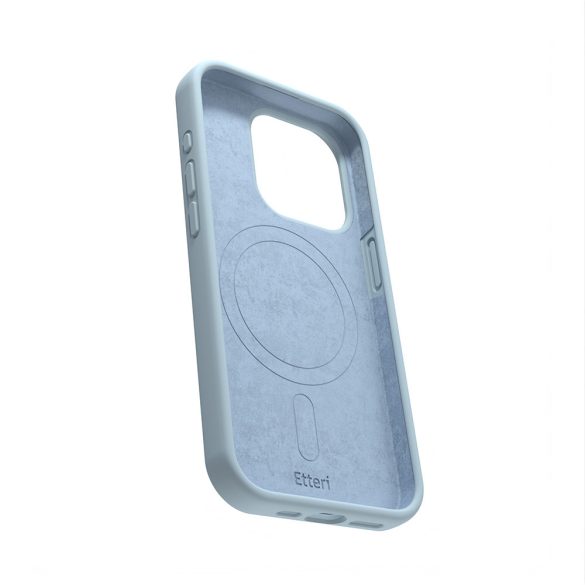 Etteri Silicone MagSafe-kompatibilis tok iPhone 13 - világoskék