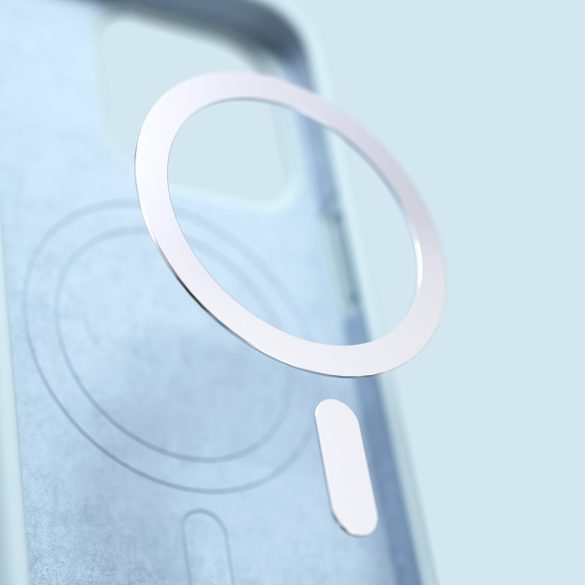 Etteri Silicone MagSafe-kompatibilis tok iPhone 13 - világoskék