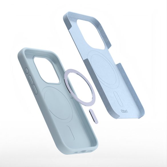 Etteri Silicone MagSafe-kompatibilis tok iPhone 13 - világoskék
