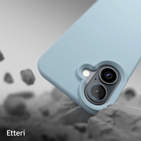 Etteri Silicone MagSafe-kompatibilis tok iPhone 16 Plus - világoskék