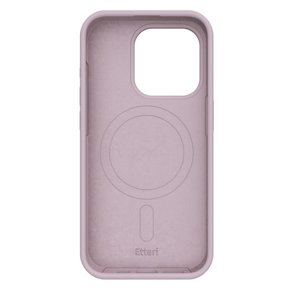 Etteri Silicone MagSafe-kompatibilis tok iPhone 13 - halvány rózsaszín