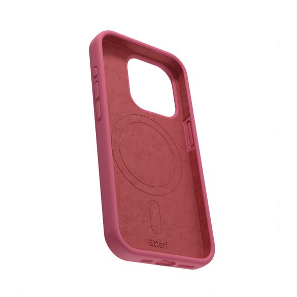 Etteri Silicone MagSafe-kompatibilis tok iPhone 13 - málnapiros