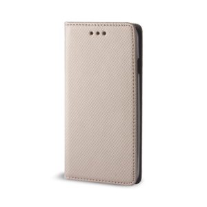 Smart Magnet könyvtok Motorola Edge 50 Fusion - arany színű