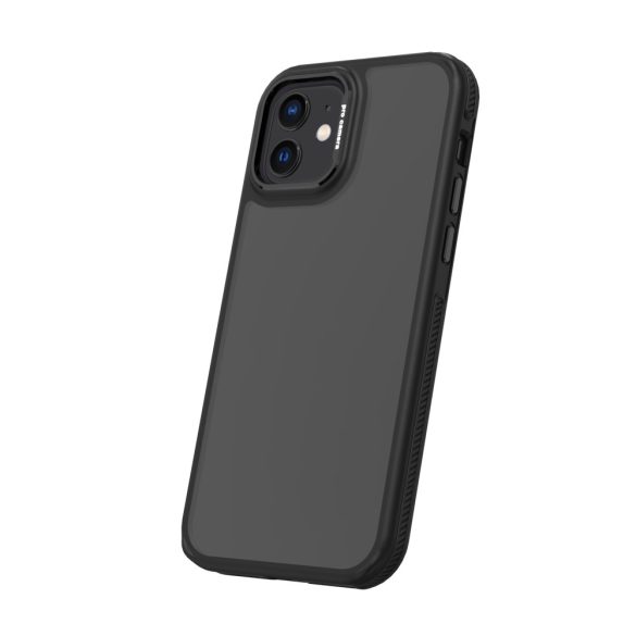 Crystal Black tok iPhone 12/12 Pro - fekete