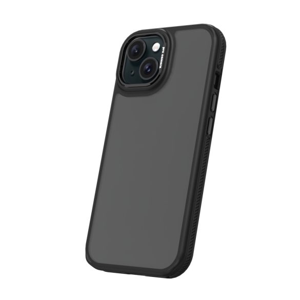 Crystal Black tok iPhone 15 - fekete
