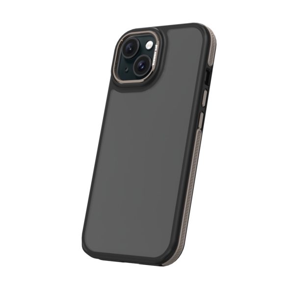 Crystal Black tok iPhone 15 - szürke