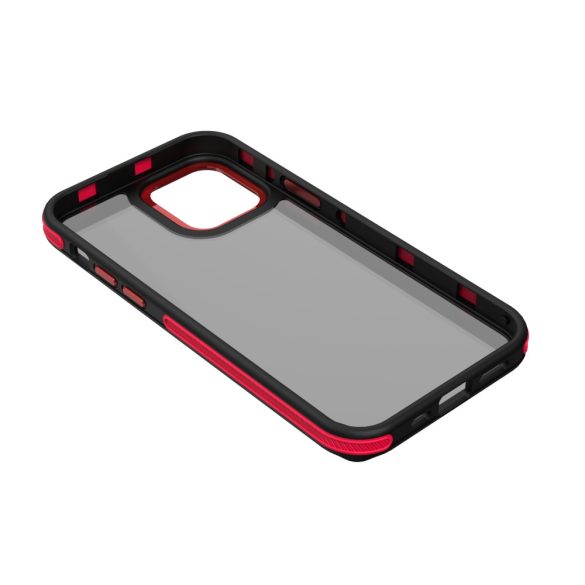 Crystal Black tok iPhone 12/12 Pro - piros
