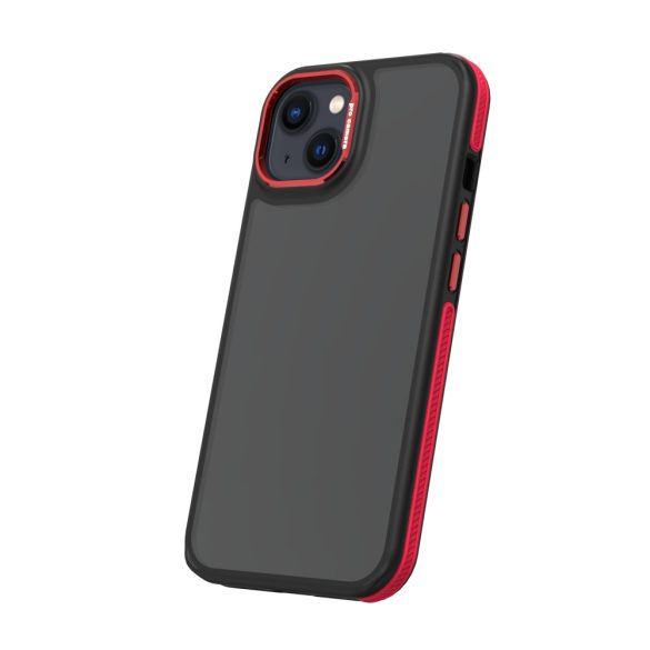 Crystal Black tok iPhone 13/14 - piros