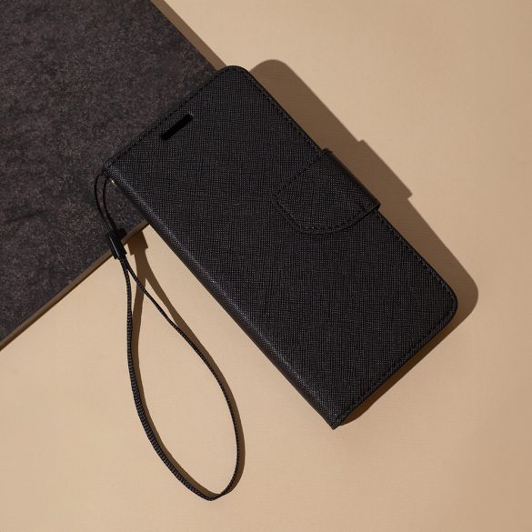 Smart Fancy könyvtok iPhone 16 Plus - fekete