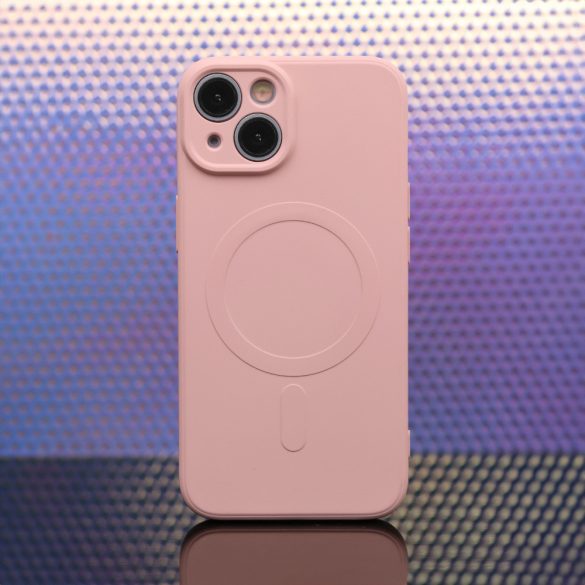 Simple Color MagSafe-kompatibilis tok iPhone 16 - rózsaszín