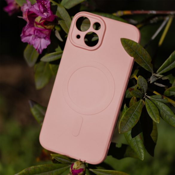 Simple Color MagSafe-kompatibilis tok iPhone 16 - rózsaszín