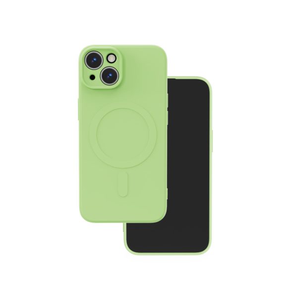Simple Color MagSafe-kompatibilis tok iPhone 16 - világoszöld