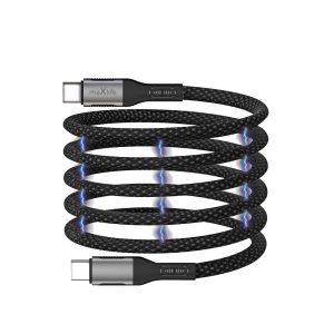 Maxlife MXUC-11 Type-C - Type-C kábel 100W 1m - fekete