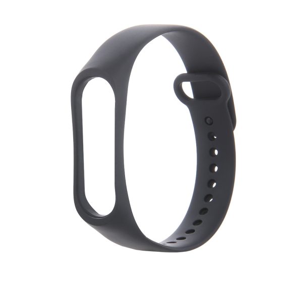 Szilikon szíj Xiaomi Mi Band 9 fekete
