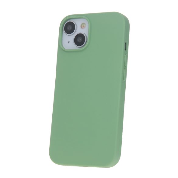 Solid Silicon tok iPhone 16 Plus - világoszöld