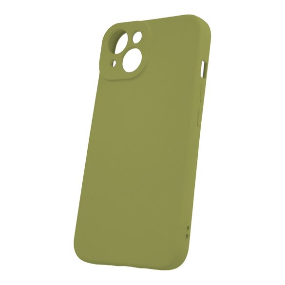 Silicon tok iPhone 16 Plus - olívazöld